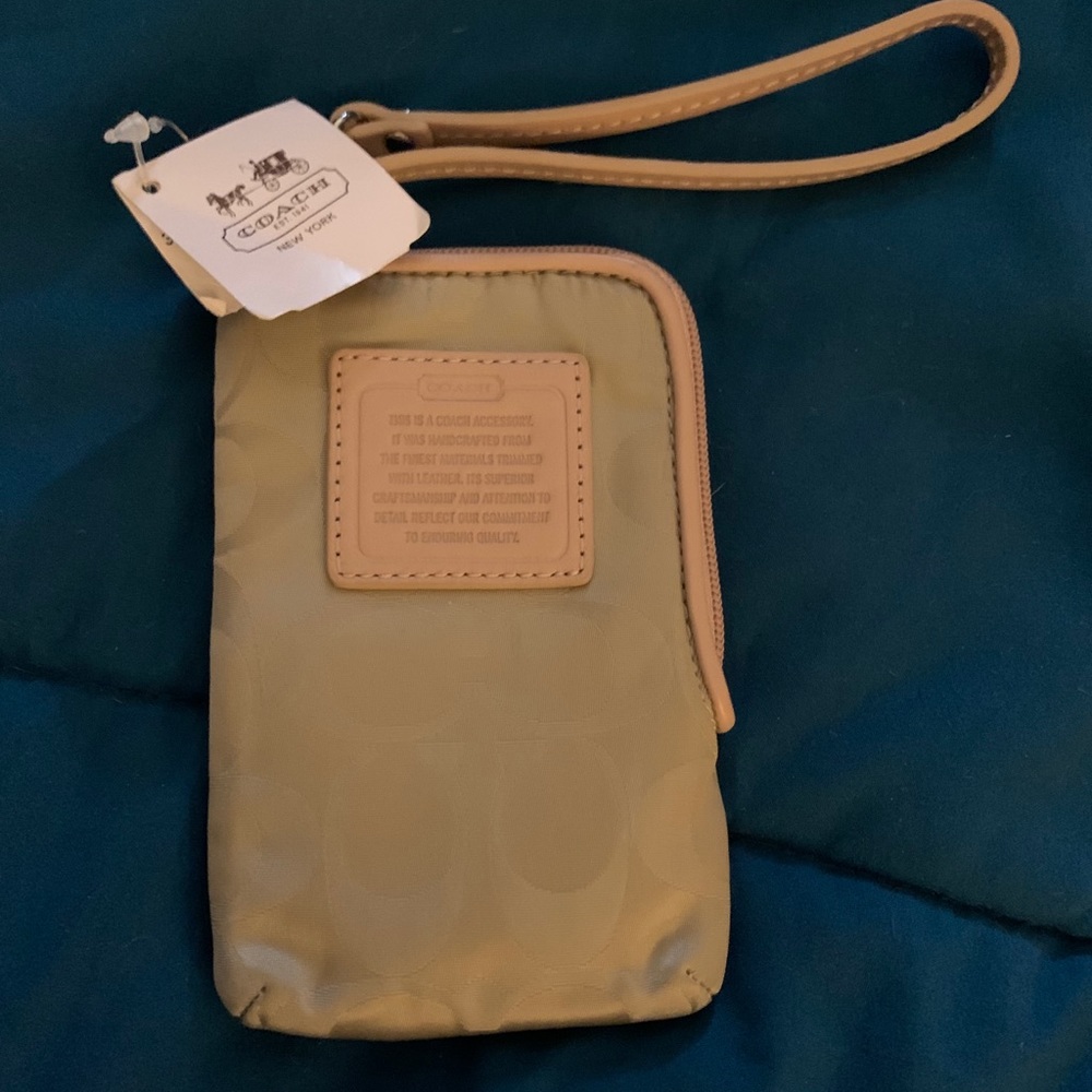 Coach wristlet